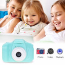 Mini cámara de fotos de dibujos animados, juguetes de 2 pulgadas con pantalla HD, cámara Digital para niños, grabadora de vídeo, videocámara, juguetes para niños y niñas, regalo