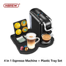 HiBREW Coffee Machine 19Bar 4in1 Multiple Capsule Expresso  Cafetera Dolce Milk&amp;Nexpresso Capsule ESEpod  Ground Coffee Pod H2