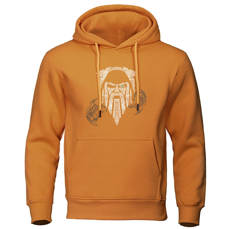 2022 nuevas sudaderas con capucha de Odín vikingos para hombres moda Otoño Invierno vikingo leyenda Streetwear hombres chándal Casual sudadera con capucha