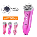 Ultrasonic RF Radio Frequency Lifting Face Neck Skin Massager Mini Hifu Anti Wrinkle Tightening Face Slimming Device
