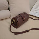 Lässige Umhängetaschen aus Leder Retro Handgemachte Arzttasche Kupplung Umhängetasche Damen Vintage-Stil Reisehandtaschen Messenger