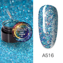 ROSALIND Gel Nail Polish Set Shiny Platinum Nails Art For Manicure Nail Gel Lak UV Colors Top Base Coat Primer Hybrid Varnishes