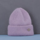 Hot Selling Winter Hat Real Rabbit Fur Winter Hats For Women Fashion Warm Beanie Hats Women Solid Adult Cover Head Cap