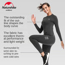Naturehike Clearance promotion Quick-drying underwear suits for men and women skiing outdoor function wicking thermal underwear