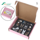 11 Pcs Domestic Sewing Machine Foot Feet Snap On For Brother Singer Set Sewing Tools Accessory Household Embroidery Machine Foot