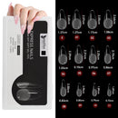 Beautilux Express Nails Soak Off Soft Traceless Gel Tips Press On DIY Nail Art Fake Nails Full Cover American Capsules 552pcs