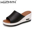 WGZNYN 2021 Womens Casual Breathable Beach Sandals Slippers Summer Slip on Women Flip Flops Home Shoes for Women Zapatos Mujer