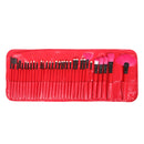 32 PCS pincel de maquiagem make up brushes maquiagem profissional of makeup brush set + Black Leather Bag