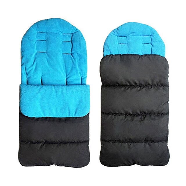 Winter Thick Warm Baby Stroller Sleeping Bag Newborn Foot Cover  Pram Wheelchair 86CM*40CM