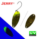 Jerry Serpent Micro Fishing Spoons Brass Wobbler Lake Area Trout Chub Perch Metal Lures Baubles