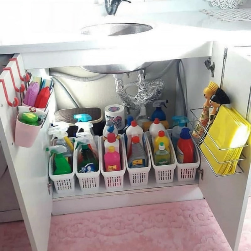 Kitchen Refrigerator Organizer Basket Container Drawner Adjustable Storage Box Retractable Drawer Space Saver Slide Fridge Rack