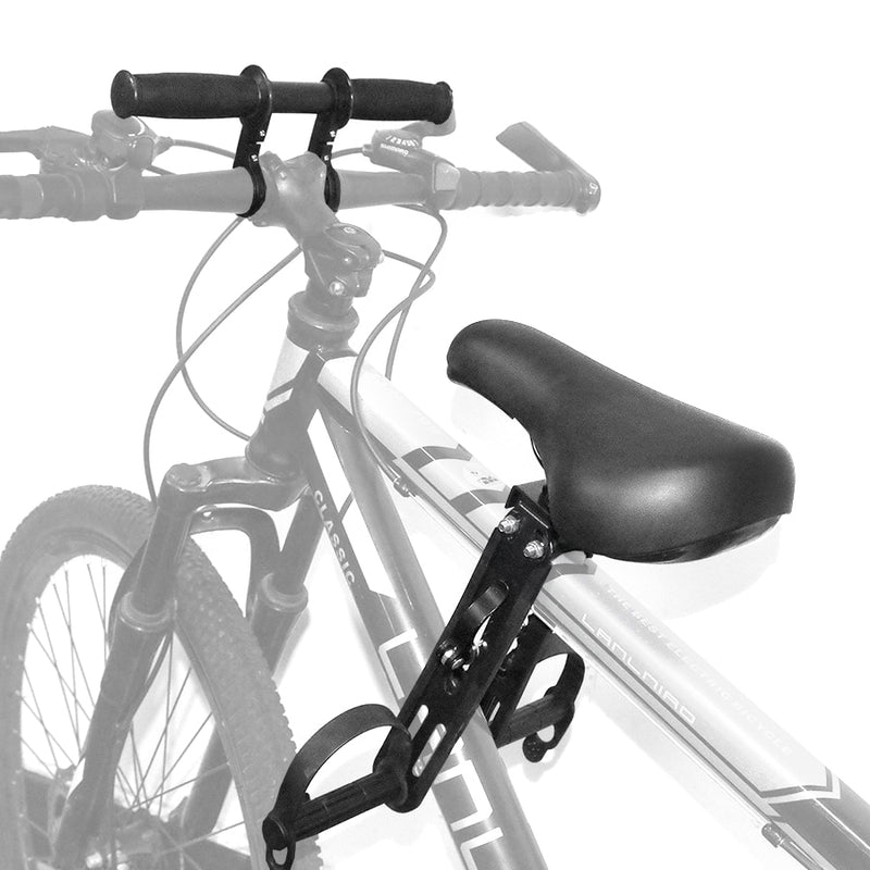 Asiento de bicicleta mtb para niños montado en la parte delantera para 2 3 4 5 años de venta Asiento de bebé suave Marco de bicicleta de montaña Piezas de sillín para niños de liberación rápida