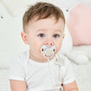 MIYOCAR 11 color silver bling gold crown bling pacifier and pacifier clip BPA free dummy bling unique design GCR2-1