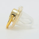 MIYOCAR Personalized rose red crown name bling pacifier and pacifier clip BPA free dummy bling unique design PCG-1