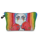 Cartoon Ladies Nurse Printed Cosmetic Bags Foldable High Capacity Women Makeup Bag Eco Reusable Storage Bag Chic Pencil Case