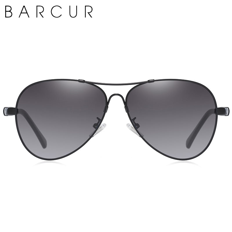 BARCUR Original Herren Sonnenbrille Polarisierte Anti Blaulichtschutz Herren Sonnenbrille Damen Pilot UV400 Brillen