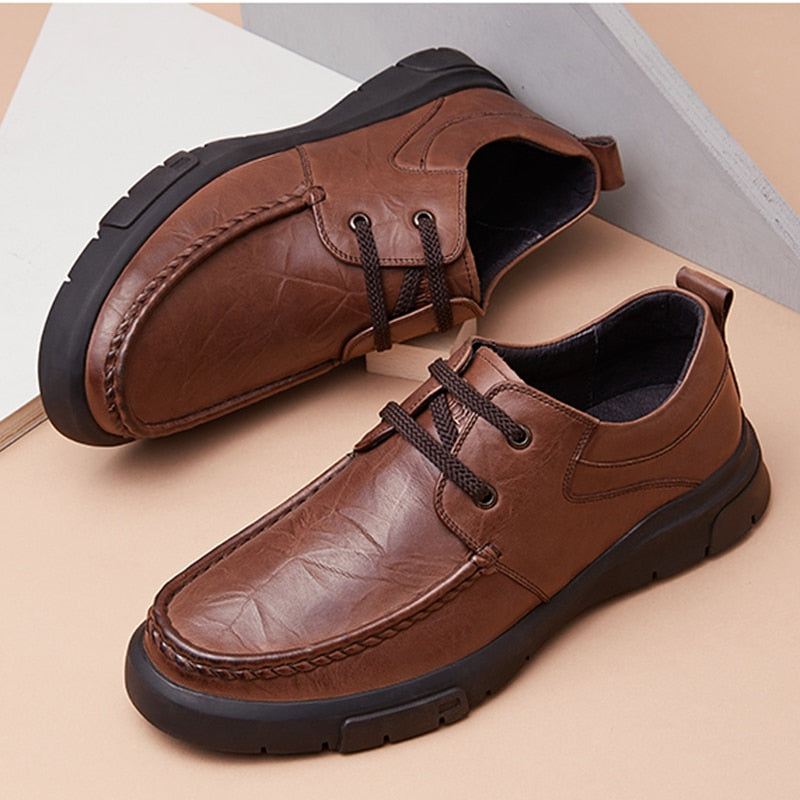 Goldencamel Men Shoes Autumn Genuine Leather Shoes for Men Business Casual Office Formal Leather Man Shoes Loro Piana Shoes 2022