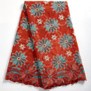 Schweizer Voile-Baumwollspitzenstoff African 2021 Stickerei Afrikanische Baumwoll-Voile-Spitze im Dubai-Stil für jede Hochzeitsfeier 2491A