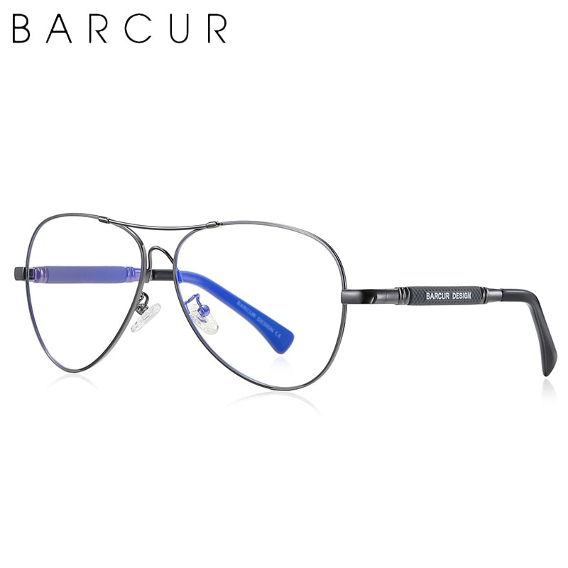 BARCUR Original Herren Sonnenbrille Polarisierte Anti Blaulichtschutz Herren Sonnenbrille Damen Pilot UV400 Brillen