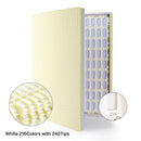 80 120 240 308 Colors PU Paper Nails Tips Card Nail Display Stand Case Model Nail Gel Polish Storage Box Nail Book Display