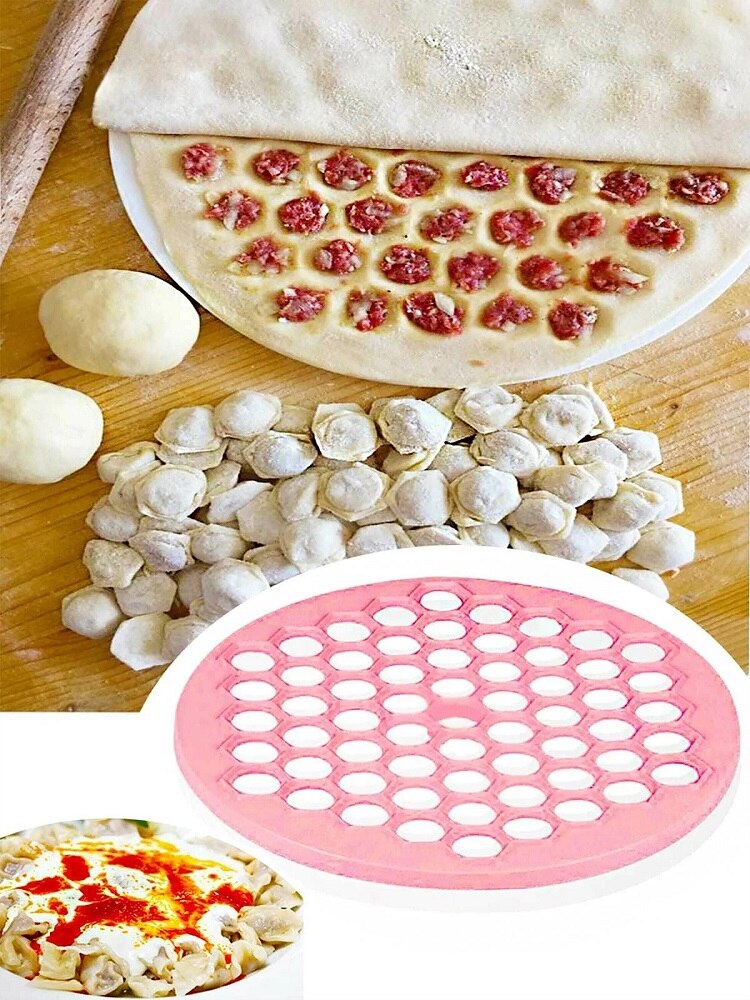 Máquina para hacer ravioles, utensilios para hornear masa de pastelería, molde Manti de silicona, molde para Pasta Pelmeni para hornear, Dumpling, herramientas de cocina