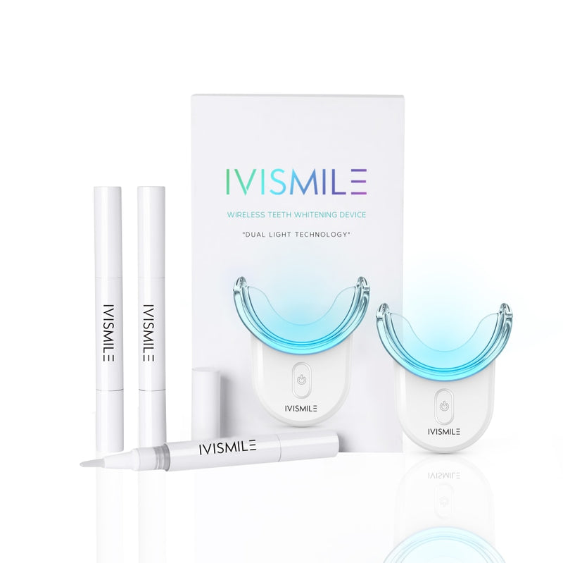 IVISMILE Teeth Whitening Kit White Light Dental Tools Home Use Oral Cleaning 12% PAP Tooth Set Smile Product White Tooth Remove