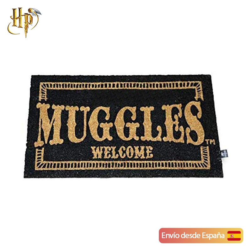 Harry Potter doormats ideal for fans of the saga, different Muggle models Welcome, Alohomora, 9 and 3/4, welcome hogwarts