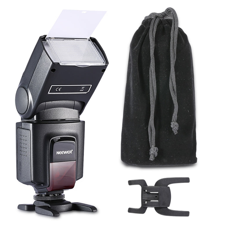 Flash Speedlite Neewer TT560 para Canon 6D/60D/700D/Nikon D7100/D90/D7000/D5300/todas las cámaras con zapata estándar + Softbox