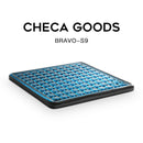 Cojín de asiento Icesense mejorado de Gel CHECA GOODS Gel ortopédico antideslizante y cojines de coxis de espuma viscoelástica para silla de dolor de coxis