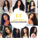 Deep Wave Bundles Deep Curly Hair Weaves Water Wave Bundles 30 Inch Brazilian Hair Extensions For Black Women Human Hair Bundles