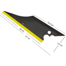 5pcs Rubber Squeegee Vinyl Tinting Tools Window Glass Cleaning Scraper Snow Shovel Water Wiper Car Wash Accessories 5A26Y