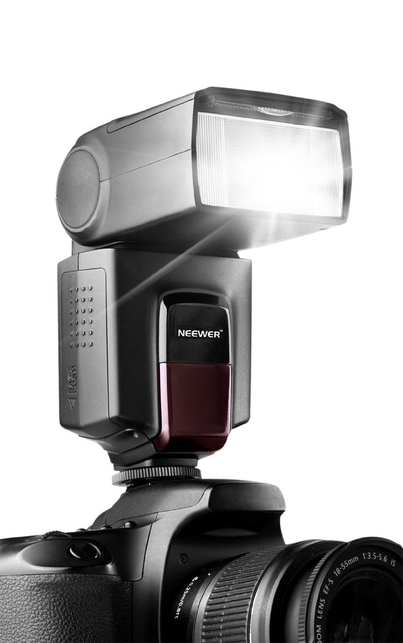 Neewer TT560 Flash Speedlite für Canon 6D/60D/700D/Nikon D7100/D90/D7000/D5300/alle Kameras mit Standard-Blitzschuh + Softbox