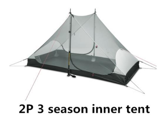 3F UL GEAR Lanshan 2 Stangenloses Zelt 2 Personen Professionelles 15D Silnylon Zelt Outdoor Ultraleichtes Campingzelt 3 4 Season Zelt
