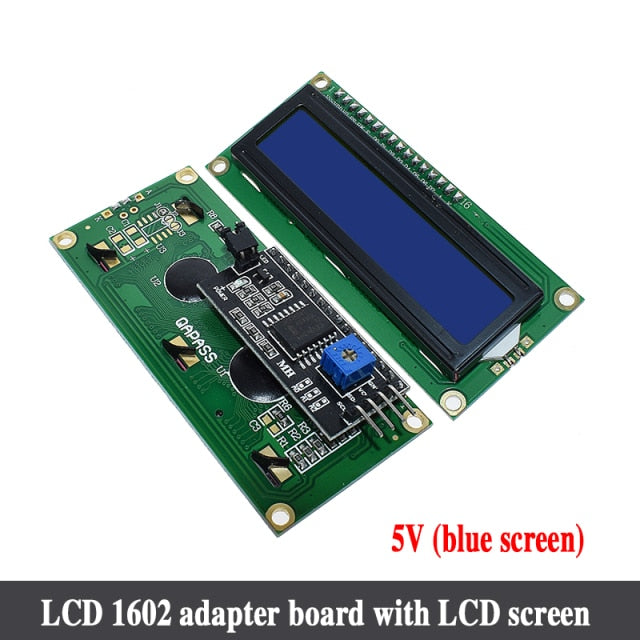 LCD1602 módulo LCD pantalla azul IIC/I2C 1602 para arduino 1602 LCD UNO r3 mega2560 pantalla verde