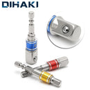 Adaptador de enchufe de taladro de 3 uds., brocas de extensión de taladro de impacto, adaptador de enchufe de barra, vástago hexagonal de tamaño 1/4, 3/8, 1/2, broca de cabeza cuadrada