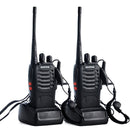 2pcs/lot BAOFENG BF-888S Walkie talkie UHF Two way Radio Baofeng 888s UHF 400-470MHz 16CH Portable Transceiver with X6HA