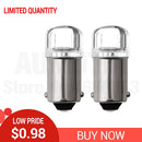 2x BA9S T4W LED Auto Glühbirne T2W T3W H5W Innenraum Auto LED Kennzeichenbeleuchtung 2 LED 2835 SMD DC12V 12913 12910 12929