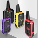 Walkie-talkie professional mini color ultra-thin ultra-small USB direct charging 3XUE
