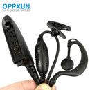 VOX PTT Earpiece Headset for Motorola HT750 HT1250 GP328 GP329 GP340 GP380 MTX850 PRO5150 Walkie Talkie Portable Radio Earhook