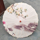 Silk Women Umbrella Japanese Cherry Blossoms Silk  Ancient Dance Umbrella Decorative Umbrella Chinese Style Oil Paper Umbrella