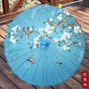 Silk Women Umbrella Japanese Cherry Blossoms Silk  Ancient Dance Umbrella Decorative Umbrella Chinese Style Oil Paper Umbrella