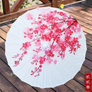 Silk Women Umbrella Japanese Cherry Blossoms Silk  Ancient Dance Umbrella Decorative Umbrella Chinese Style Oil Paper Umbrella