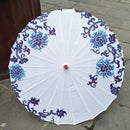 Silk Women Umbrella Japanese Cherry Blossoms Silk  Ancient Dance Umbrella Decorative Umbrella Chinese Style Oil Paper Umbrella
