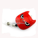 Wholesale Red Devil Rhinestone Retractable Reel ID Badge Holder