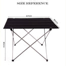 Escritorio plegable portátil ultraligero para exteriores, mesa de aleación de aluminio para pesca, Picnic, mesa plegable duradera