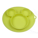 Kids Bowl Plates baby feeding silicone plate children's integrated baby silica gel dishes