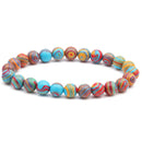 Perlenarmband 8mm Naturstein Lava Tigerauge Schwarzer Onyx Matt Heilperlen Armreif Stretch Charme Yoga Für Damen Herren Schmuck