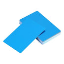 50Pcs Metal Business Cards aluminum alloy Blanks Card for Customer Laser Engraving DIY Gift Cards 7Colors Optional(Gold)