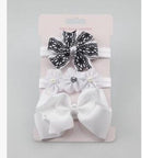 Diadema elástica de flores para bebé, 3 uds., diademas para el pelo para niña, diadema con lazo para bebé, accesorios para niños pequeños, conjunto de accesorios de fotografía