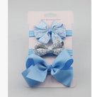 Diadema elástica de flores para bebé, 3 uds., diademas para el pelo para niña, diadema con lazo para bebé, accesorios para niños pequeños, conjunto de accesorios de fotografía